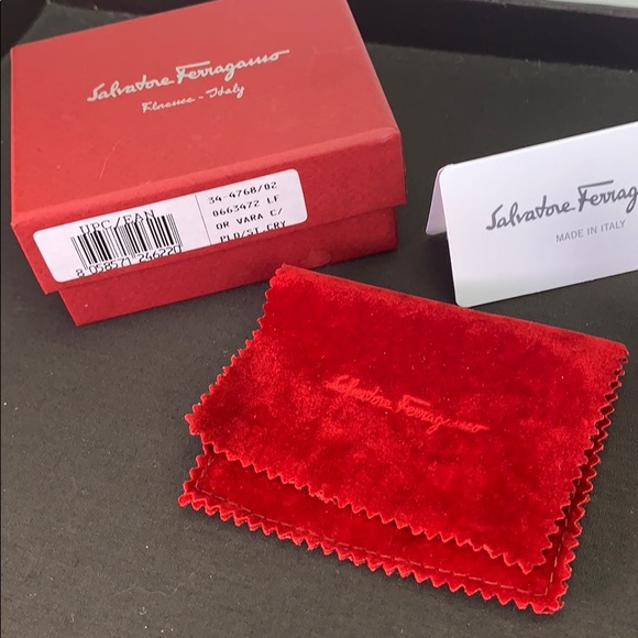 Salvatore Ferragamo Earrings NIOB w/free Shipping - Picture 4 of 8